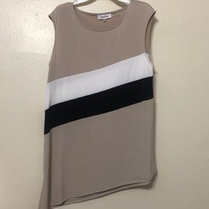 NWOT Calvin Klein classy sleeveless top